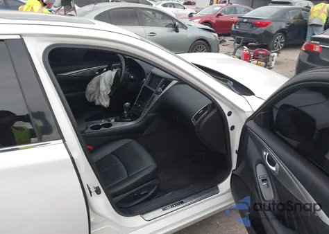 2015 Infiniti Q50 Premium from USA, damaged, VIN JN1BV7AP1FM354225